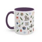 Budapest Christmas Mug | Watercolor City Souvenir | Ceramic Coffee Cup (11oz 15oz)
