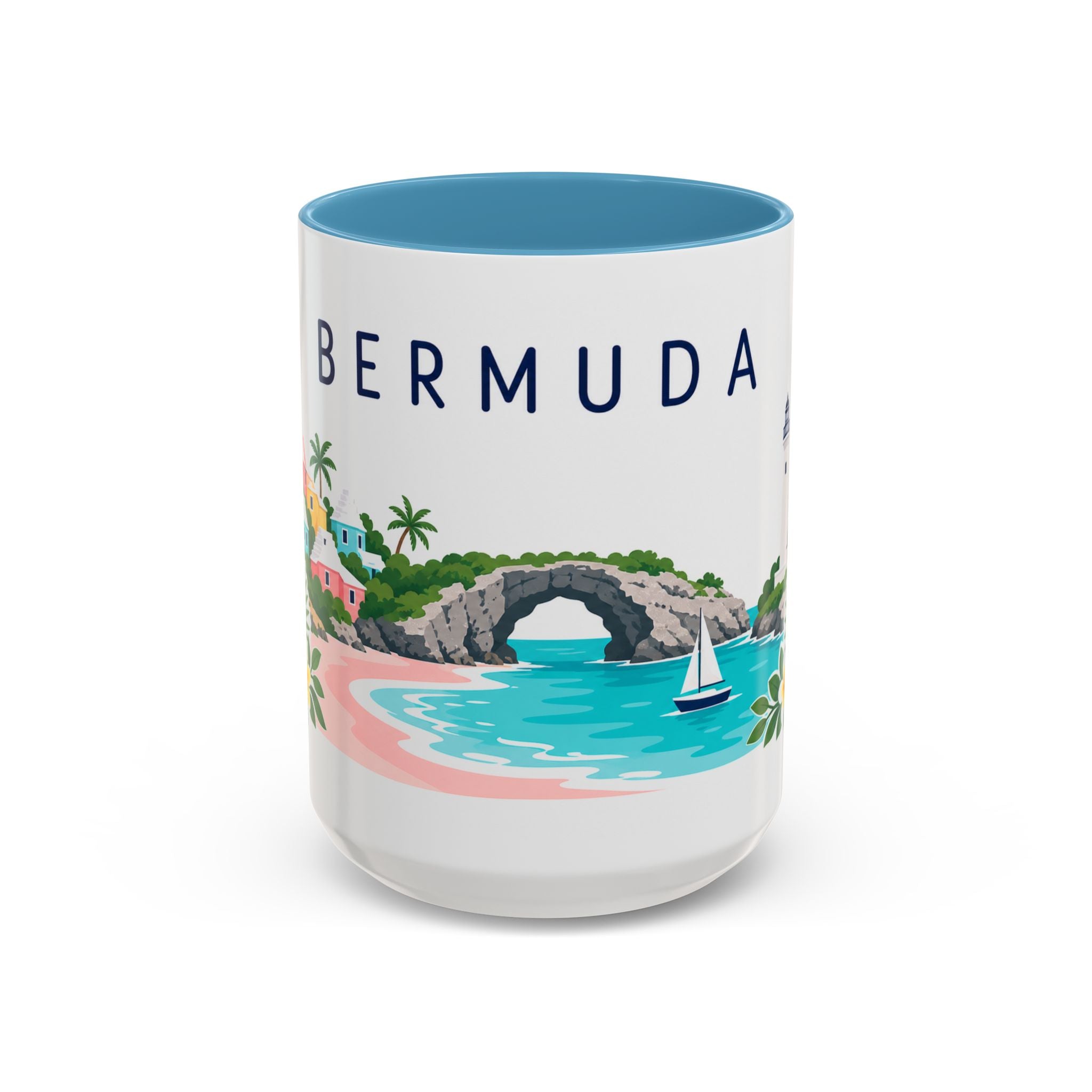 Bermuda Coffee Mug | Travel Souvenir Accent Mug | Country Gift Ceramic Cup 11oz 15oz