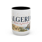 Algeria Home Country Mug | Moving Away Gift | Long Distance Friendship | 11 oz 15 oz Accent Mug