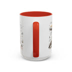 Haleakala National Park Coffee Mug | Hawaii Maui Sunrise Crater Gift | Accent Color Ceramic 11oz 15oz