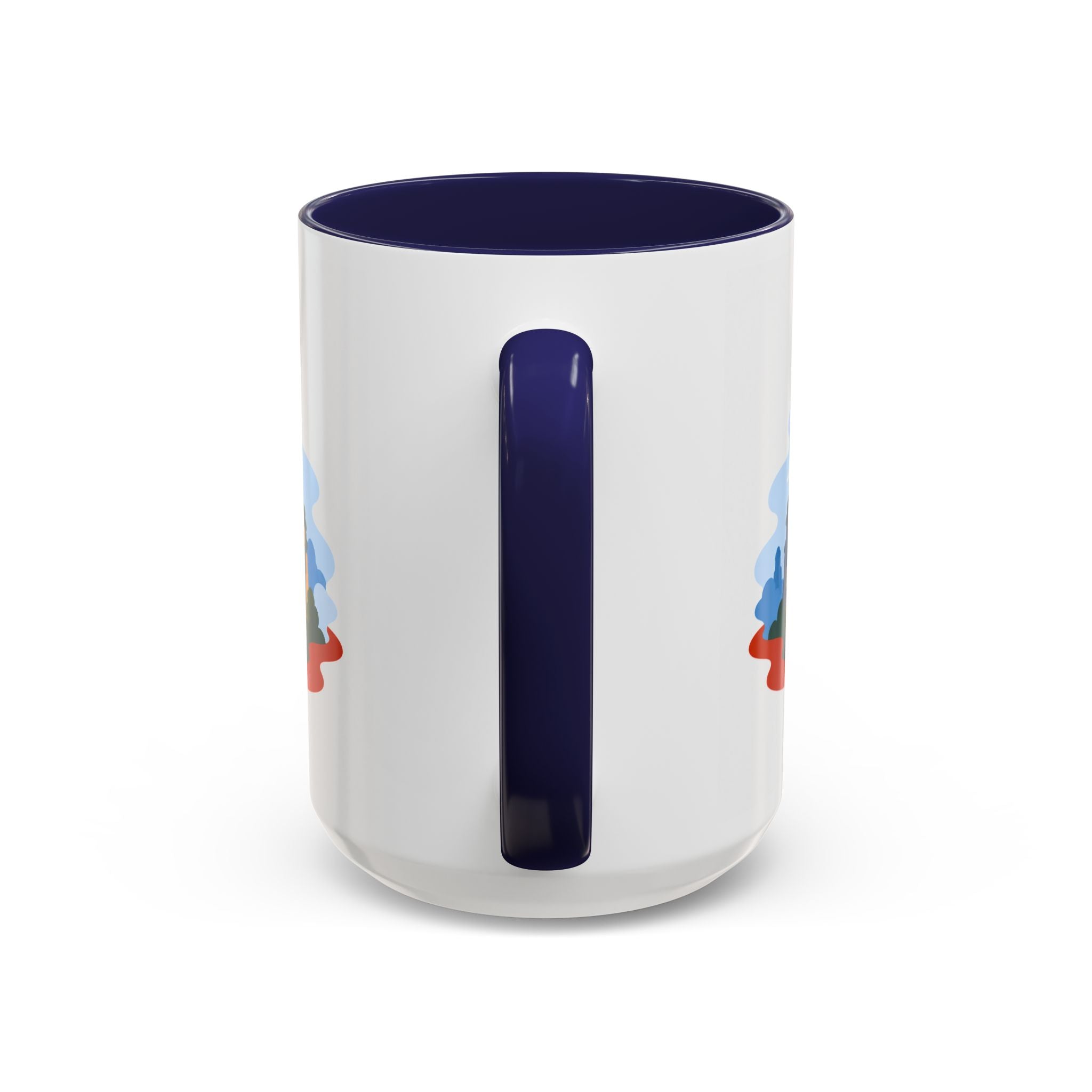 Zhangjiajie Coffee Mug | Travel Destination Souvenir Gift | Accent Color Ceramic 11oz 15oz