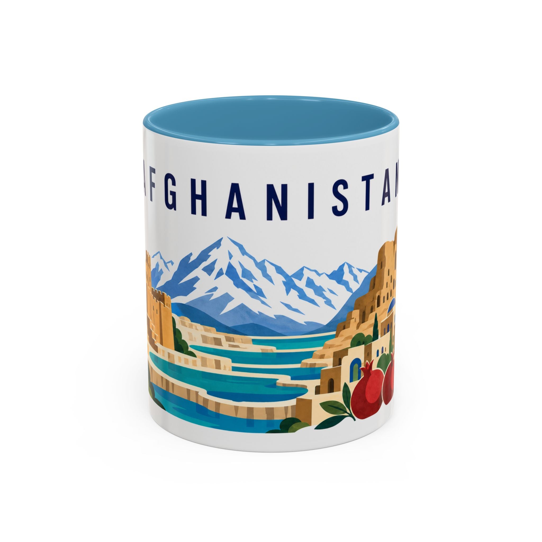 Afghanistan Coffee Mug | Travel Souvenir Accent Mug | Country Gift Ceramic Cup 11oz 15oz