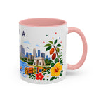 Ghana Coffee Mug | Travel Souvenir Accent Mug | Place Gift Ceramic Cup 11oz 15oz