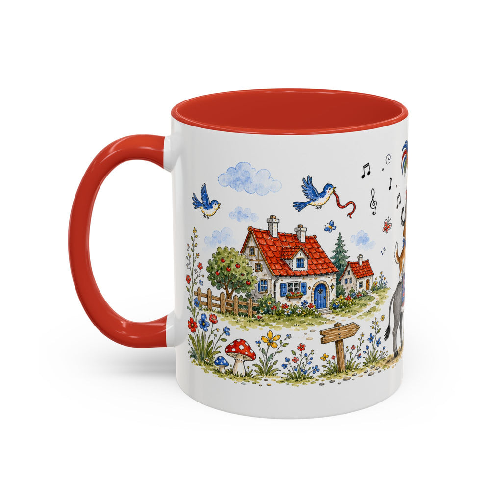 Bremen Town Musicians Mug | Storybook Accent Coffee Mug | EveryLegend