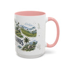 Ella Highlands Mug, Sri Lanka Travel Souvenir, Bucket List Gift, Accent Ceramic Coffee Mug 11oz 15oz