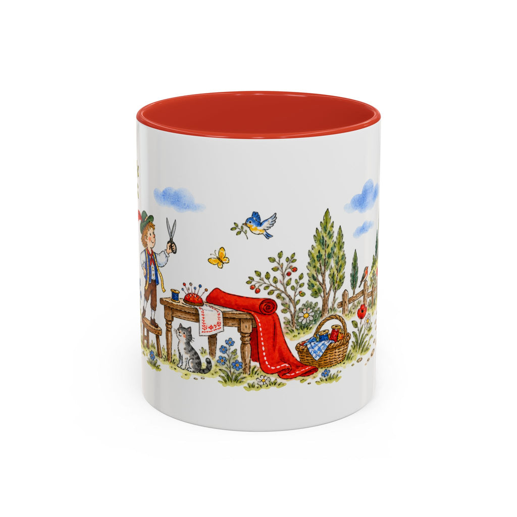 The Brave Little Tailor Mug | Storybook Fairy Tale Accent Coffee Mug | EveryLegend