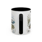 White Cliffs of Dover Mug, England Travel Souvenir, Bucket List Gift, Accent Ceramic Coffee Mug 11oz 15oz