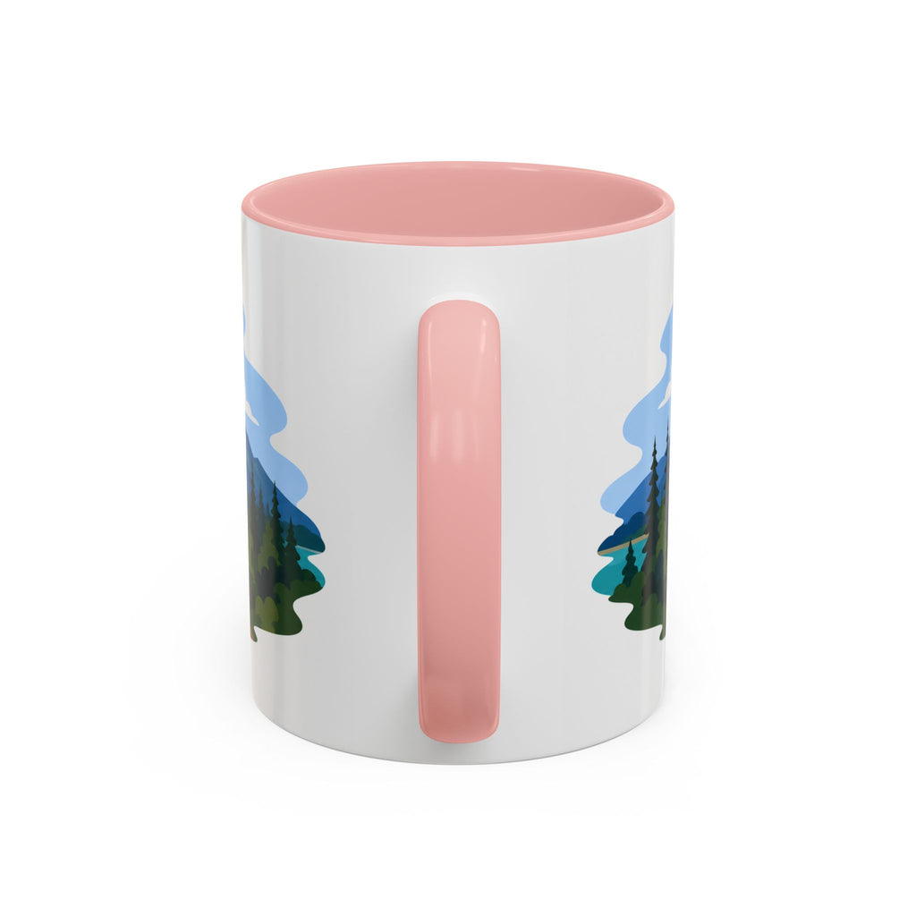 Lake Clark National Park Coffee Mug | Solid Color Block Park Souvenir | 11oz 15oz Accent Mug