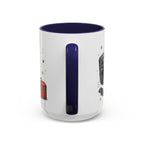 Grandpa's Jokes Are Legendary Coffee Mug | Funny Gift From Grandkids | Accent Ceramic 11oz 15oz