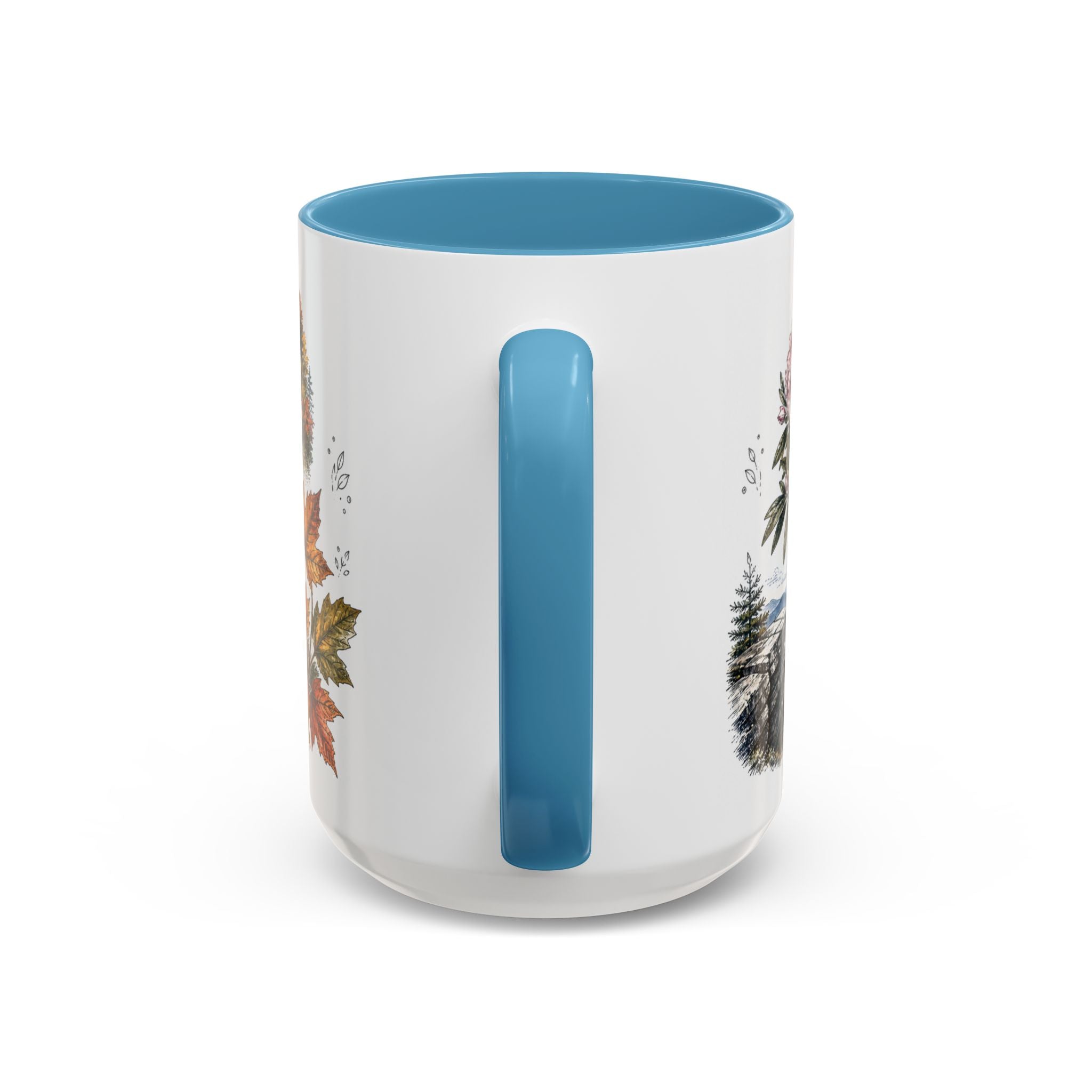 Blue Ridge Parkway Mug, Appalachia Travel Souvenir, Bucket List Gift, Accent Ceramic Coffee Mug 11oz 15oz