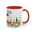 Pakistan Coffee Mug | Travel Souvenir Accent Mug | Country Gift Ceramic Cup 11oz 15oz