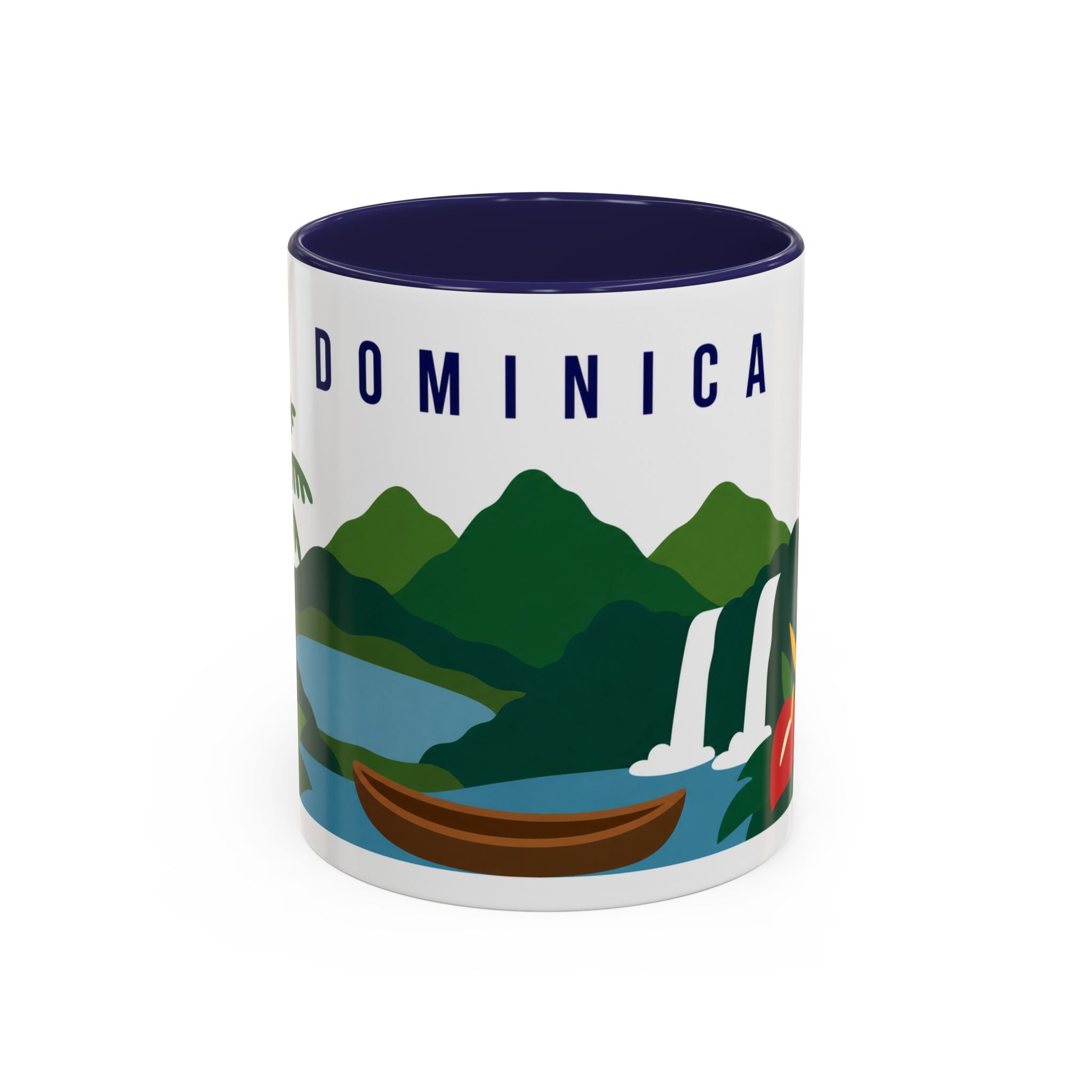 Dominica Coffee Mug | Travel Souvenir Accent Mug | Country Gift Ceramic Cup 11oz 15oz