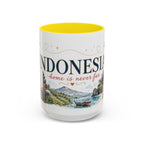 Indonesia Home Country Mug | Moving Away Gift | Long Distance Friendship | 11 oz 15 oz Accent Mug