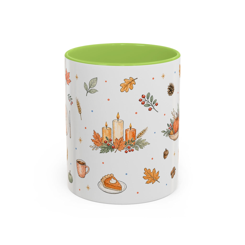 Thanksgiving Host Mug | Cozy Watercolor Gathering Gift | Autumn Accent Cup 11oz 15oz