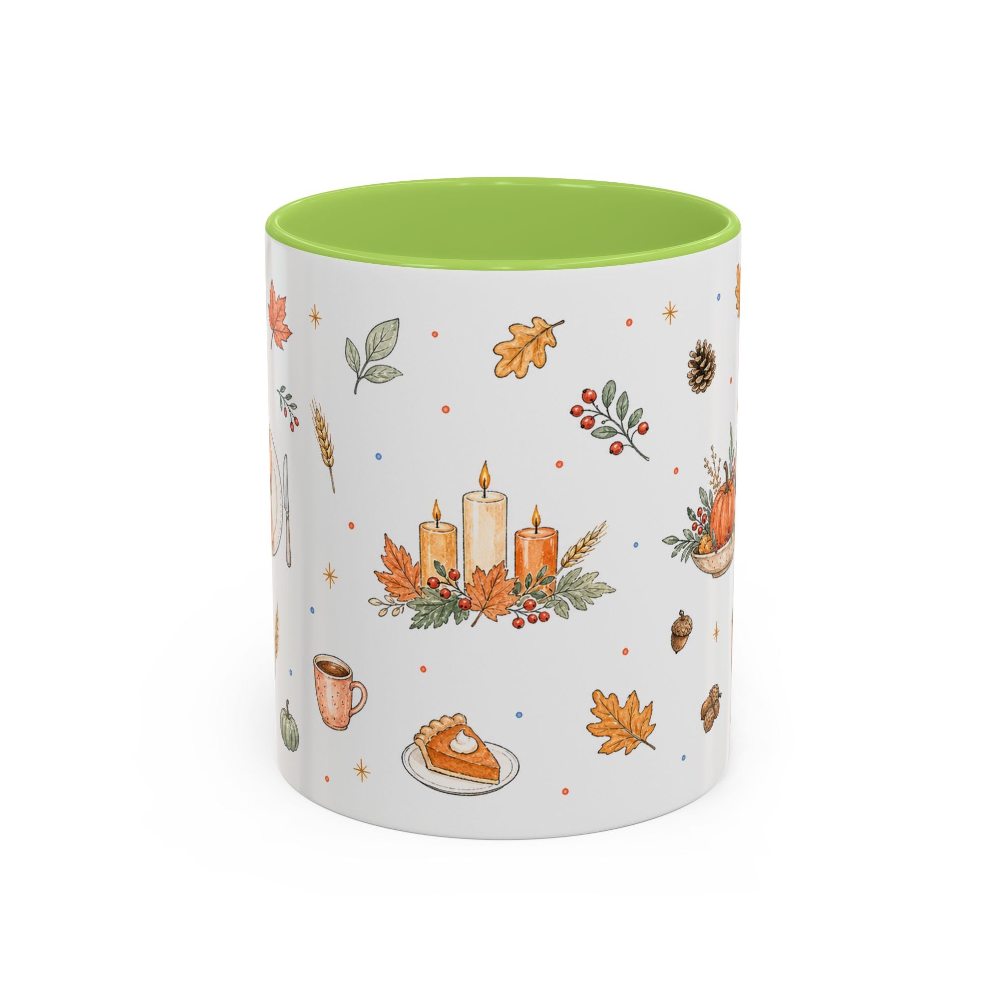 Thanksgiving Host Mug | Cozy Watercolor Gathering Gift | Autumn Accent Cup 11oz 15oz