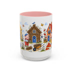 Three Little Pigs Mug | Storybook Fairy Tale Accent Coffee Mug | EveryLegend