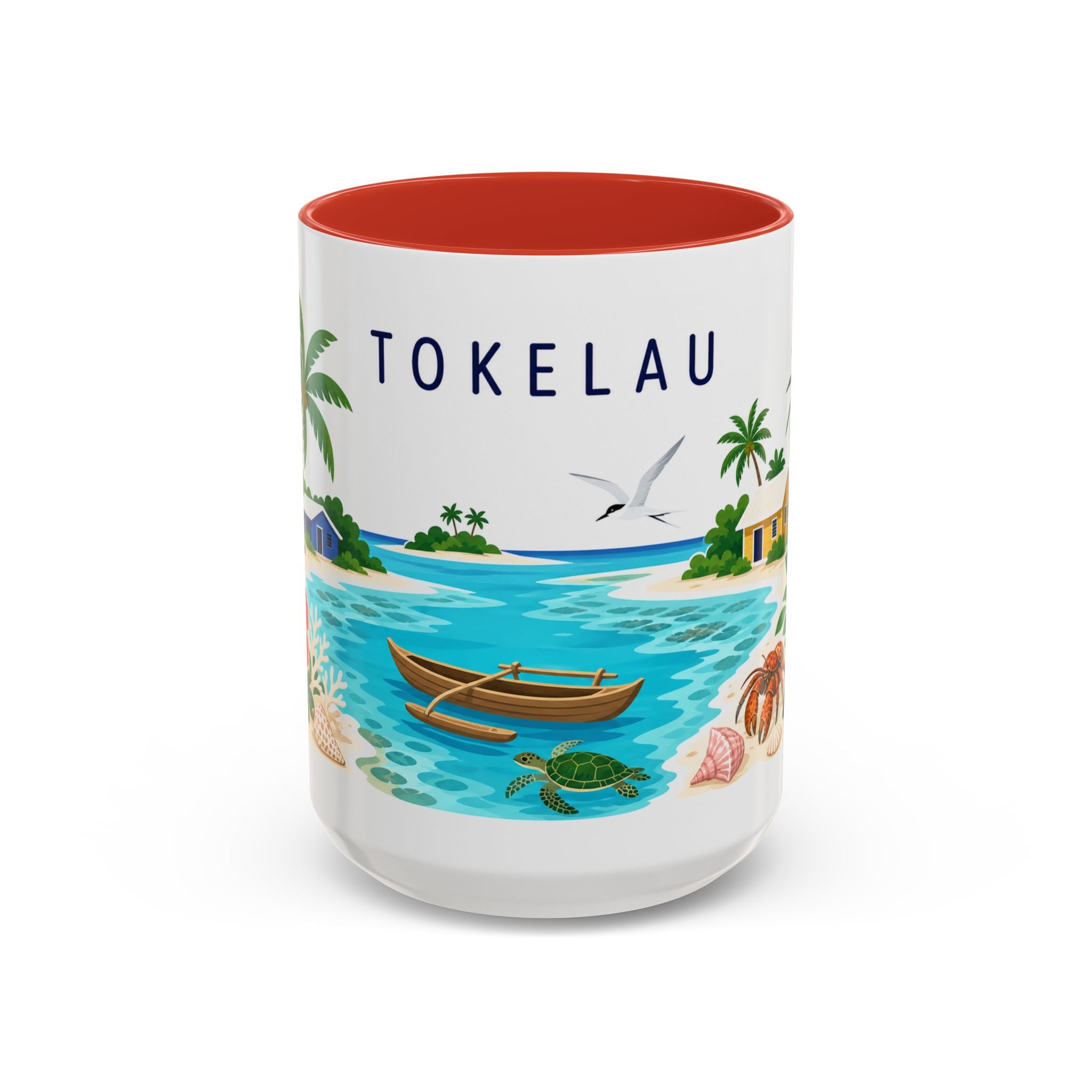 Tokelau Coffee Mug | Travel Souvenir Accent Mug | Country Gift Ceramic Cup 11oz 15oz