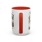 Best Grandparents Ever Coffee Mug | Gift From Grandkids | Accent Color Ceramic 11oz 15oz