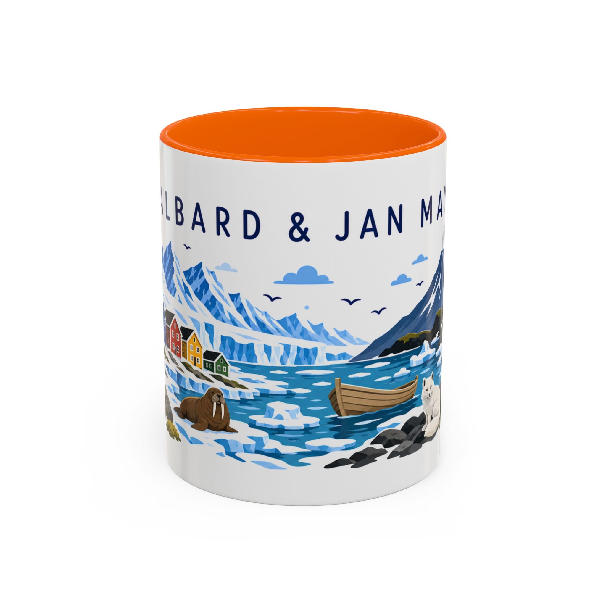 Svalbard & Jan Mayen Coffee Mug | Travel Souvenir Accent Mug | Country Gift Ceramic Cup 11oz 15oz