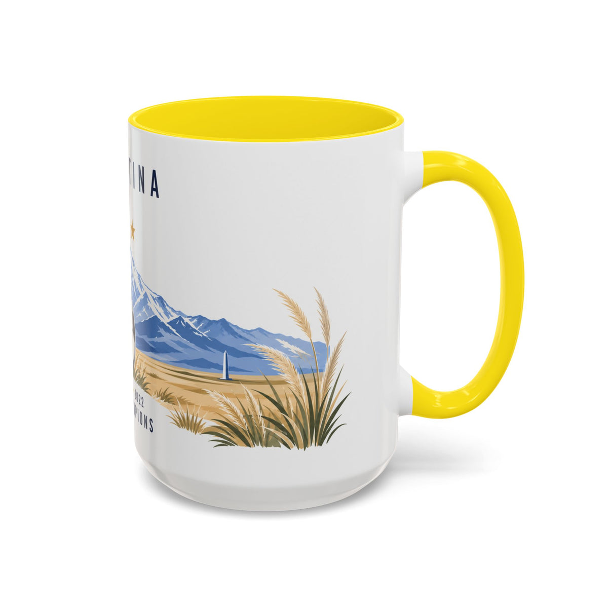 Argentina World Champions Mug | Three Time Soccer Champion Gift | Argentine Football Fan Cup | 1978–2022 | 11oz 15oz