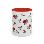 Oklahoma Oklahoma Rose Mug, State Flower Floral Coffee Cup, 11oz Botanical Gift