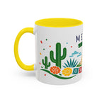 Mexico Coffee Mug | Travel Souvenir Accent Mug | Country Gift Ceramic Cup 11oz 15oz