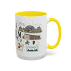 Berlin Coffee Mug | Germany Souvenir Travel Gift | Accent Color Ceramic 11oz 15oz