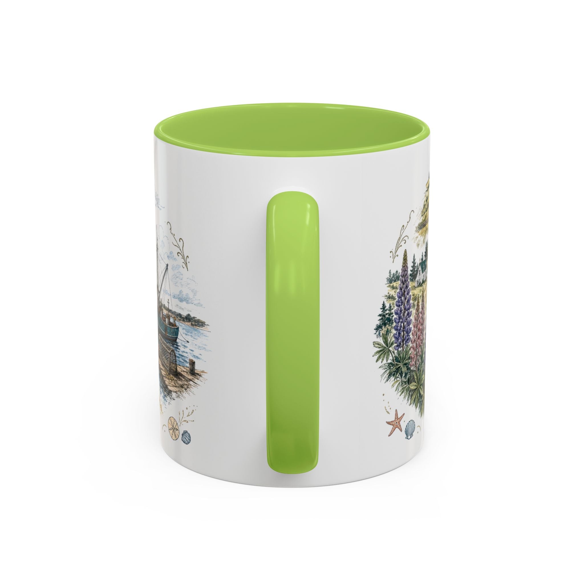 Prince Edward Island Mug, Canada Travel Souvenir, Bucket List Gift, Accent Ceramic Coffee Mug 11oz 15oz