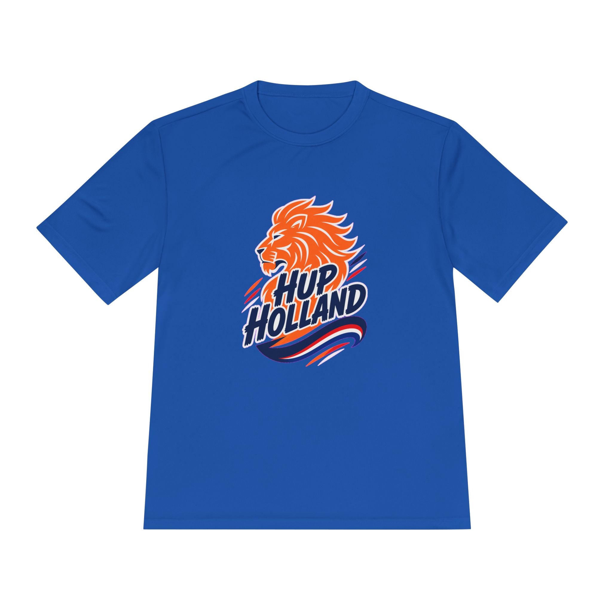 Hup Holland Netherlands Soccer Fan Shirt, Moisture Wicking Sport Tee