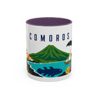 Comoros Coffee Mug | Travel Souvenir Accent Mug | Country Gift Ceramic Cup 11oz 15oz
