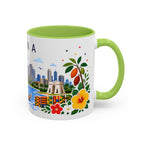 Ghana Coffee Mug | Travel Souvenir Accent Mug | Place Gift Ceramic Cup 11oz 15oz