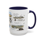 Kobuk Valley National Park Coffee Mug | Alaska Arctic Sand Dunes Gift | Accent Color Ceramic 11oz 15oz