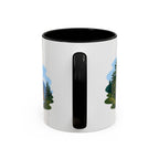 Olympic National Park Coffee Mug | Solid Color Block Park Souvenir | 11oz 15oz Accent Mug
