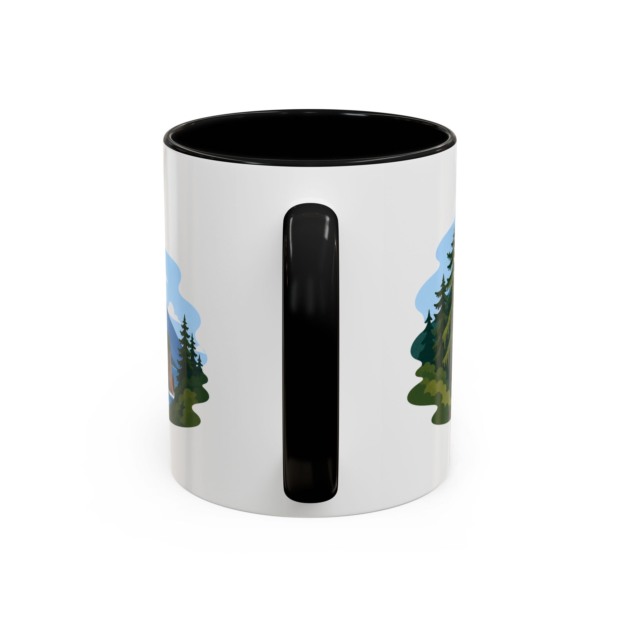 Olympic National Park Coffee Mug | Solid Color Block Park Souvenir | 11oz 15oz Accent Mug