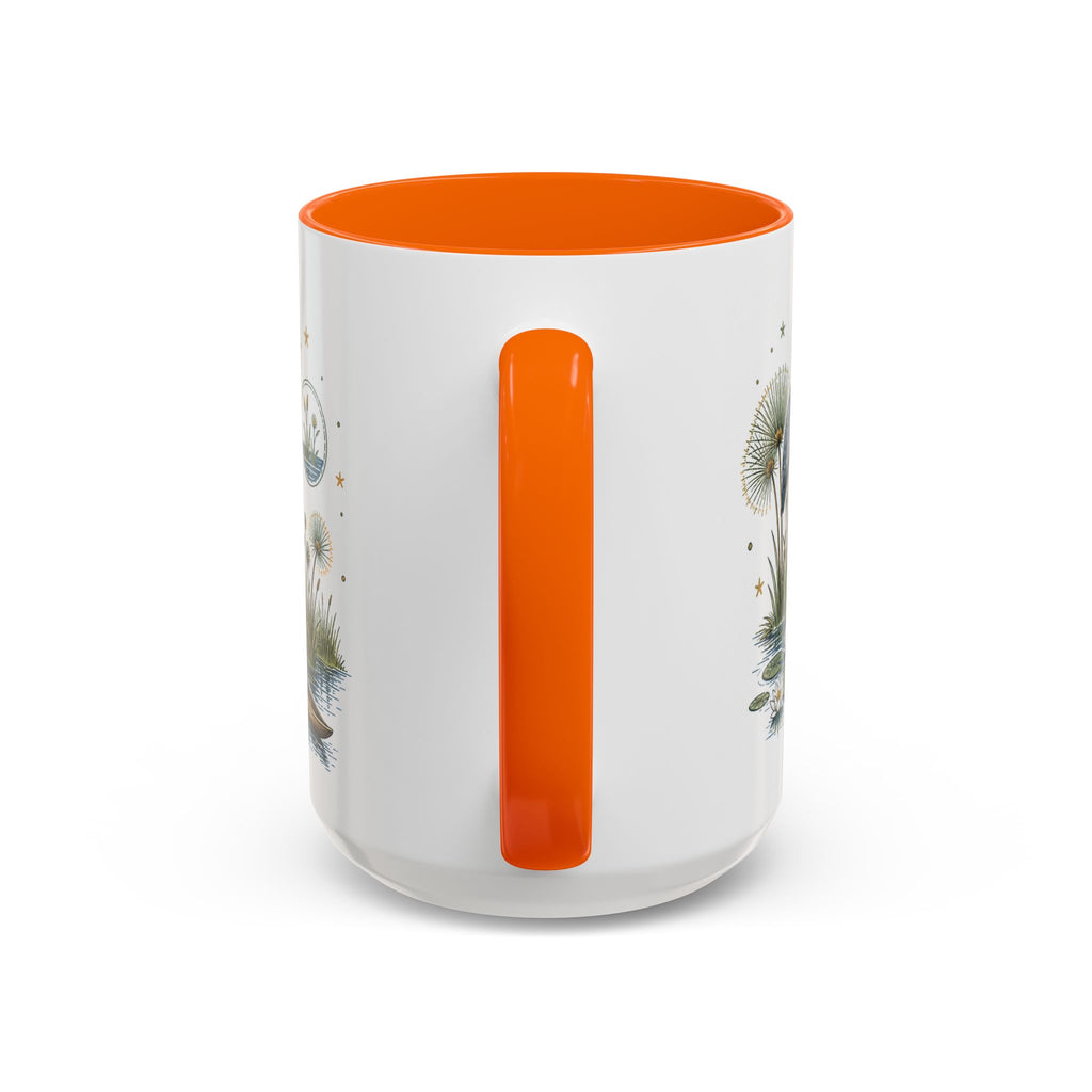 Okavango Delta Coffee Mug | Travel Destination Souvenir Gift | Accent Color Ceramic 11oz 15oz