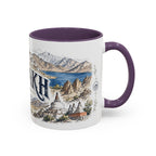Ladakh Mug, India Travel Souvenir, Bucket List Gift, Accent Ceramic Coffee Mug 11oz 15oz