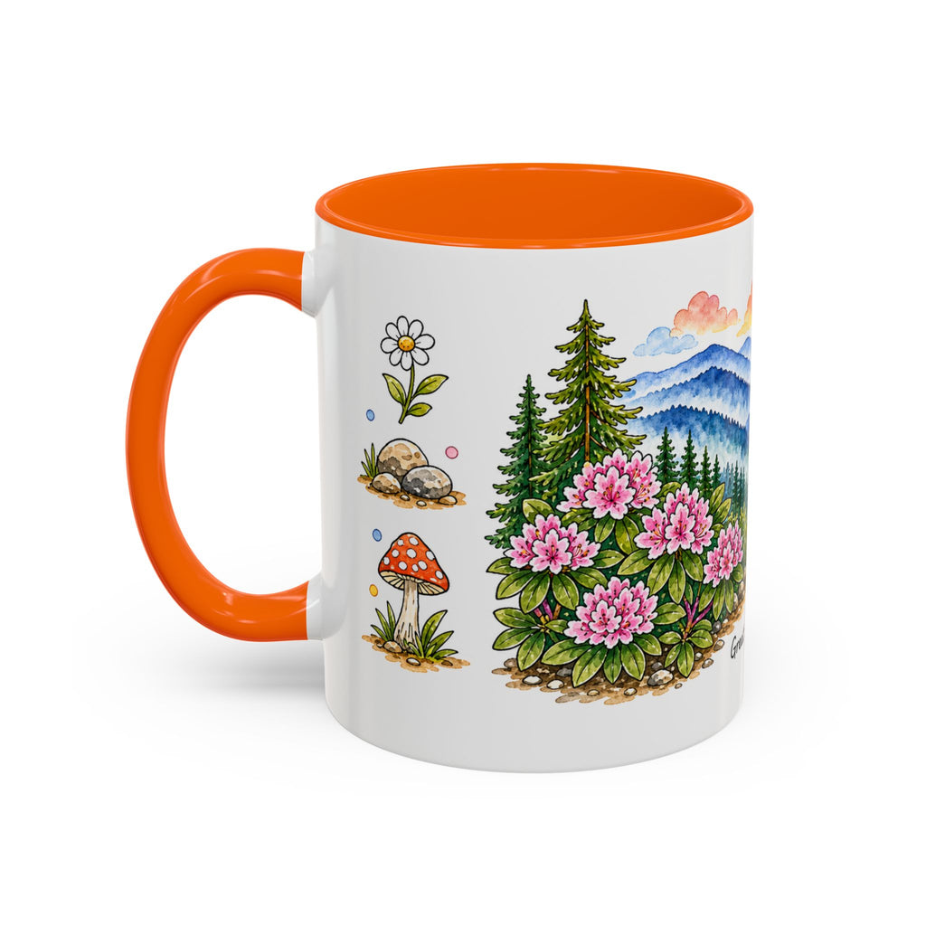 Great Smoky Mountains National Park Mug | US Travel Souvenir Accent Coffee Mug | 11oz 15oz Ceramic Cup