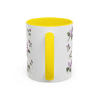 New Hampshire Purple Lilac Mug, State Flower Floral Coffee Cup, 11oz Botanical Gift