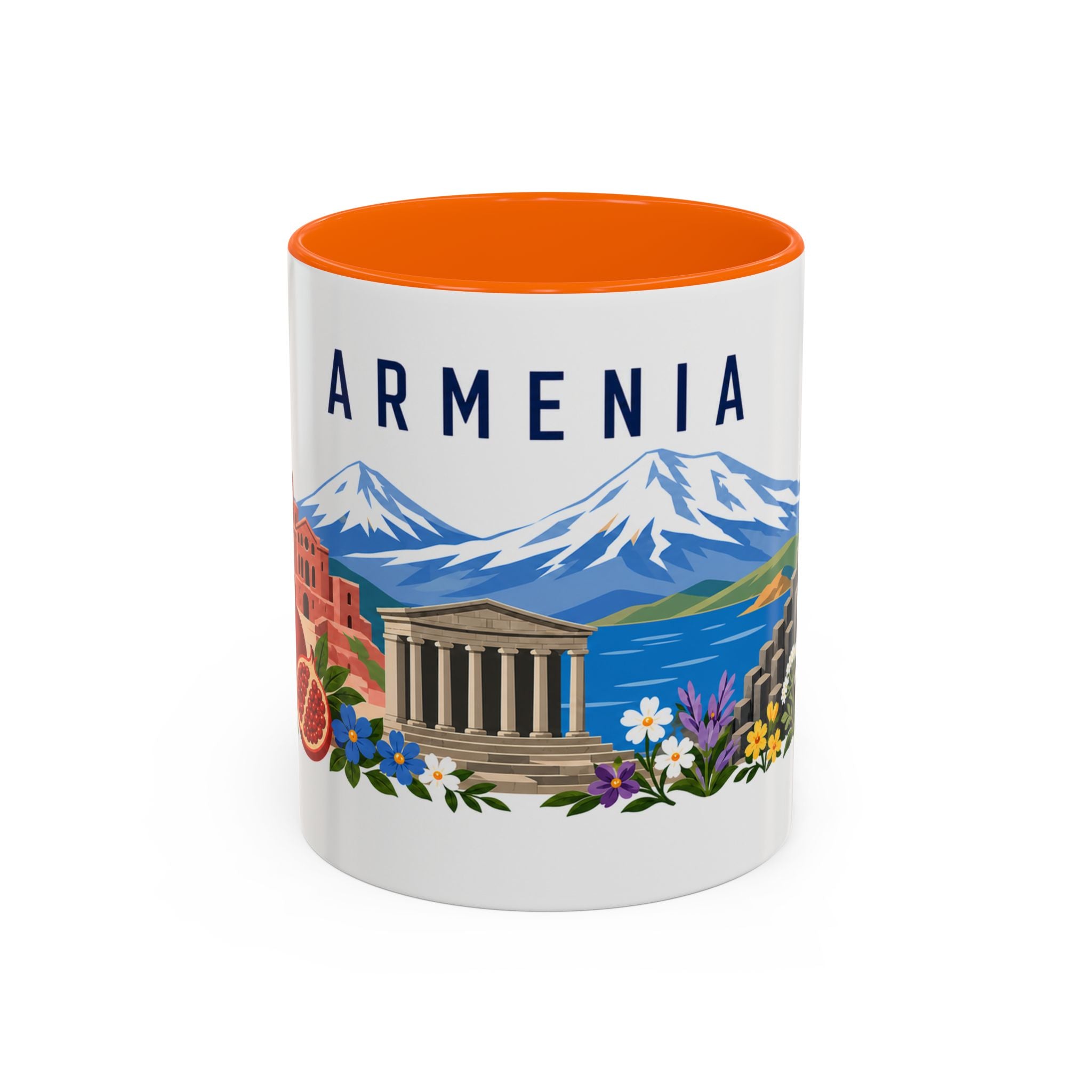 Armenia Coffee Mug | Travel Souvenir Accent Mug | Country Gift Ceramic Cup 11oz 15oz