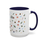 New Orleans Christmas Mug | Watercolor City Souvenir, Travel Gift (11oz/15oz)