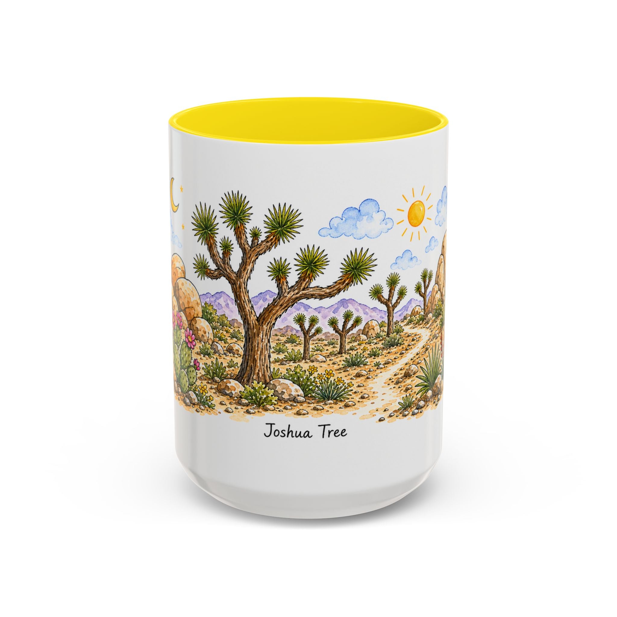 Joshua Tree National Park Mug | US Travel Souvenir Accent Coffee Mug | 11oz 15oz Ceramic Cup