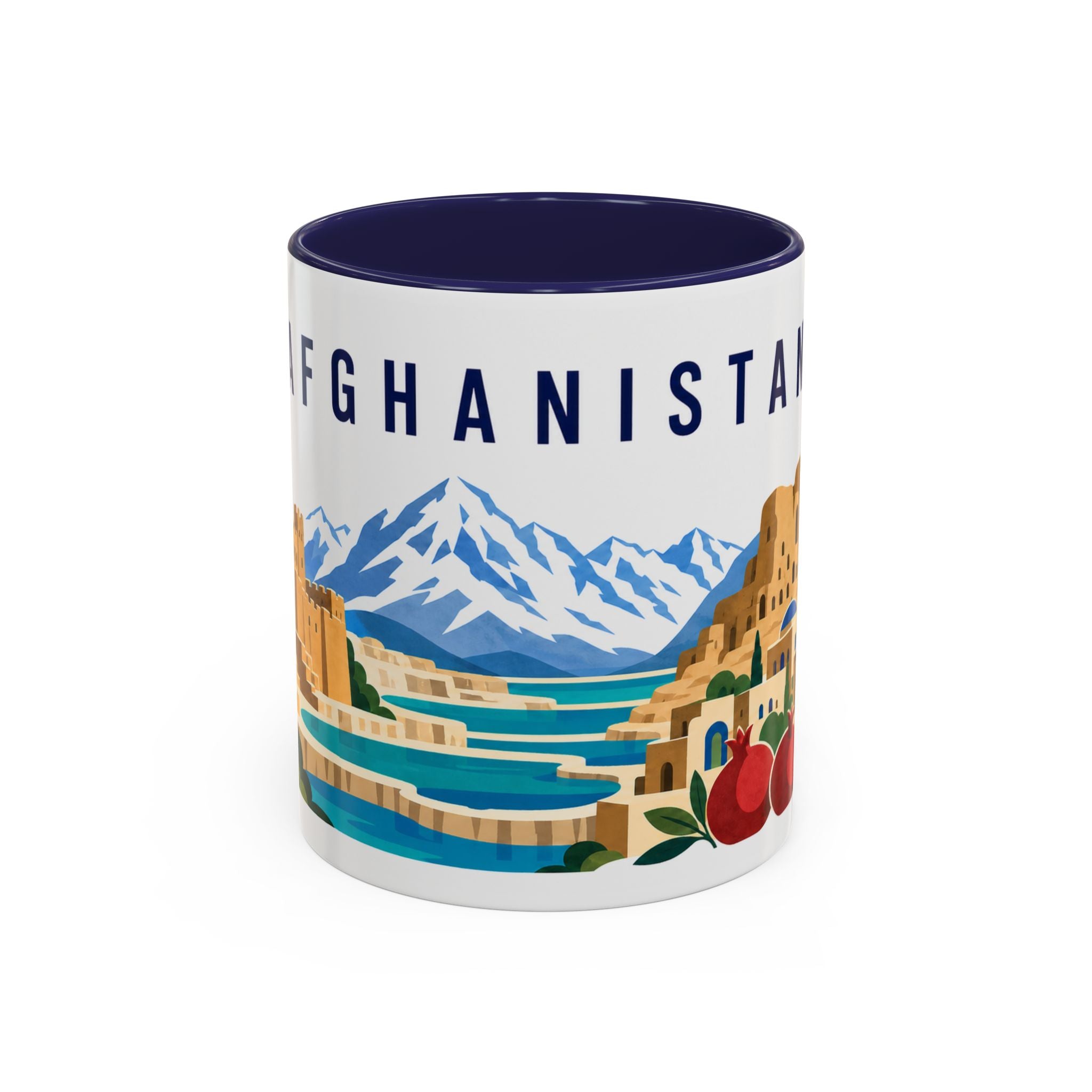 Afghanistan Coffee Mug | Travel Souvenir Accent Mug | Country Gift Ceramic Cup 11oz 15oz