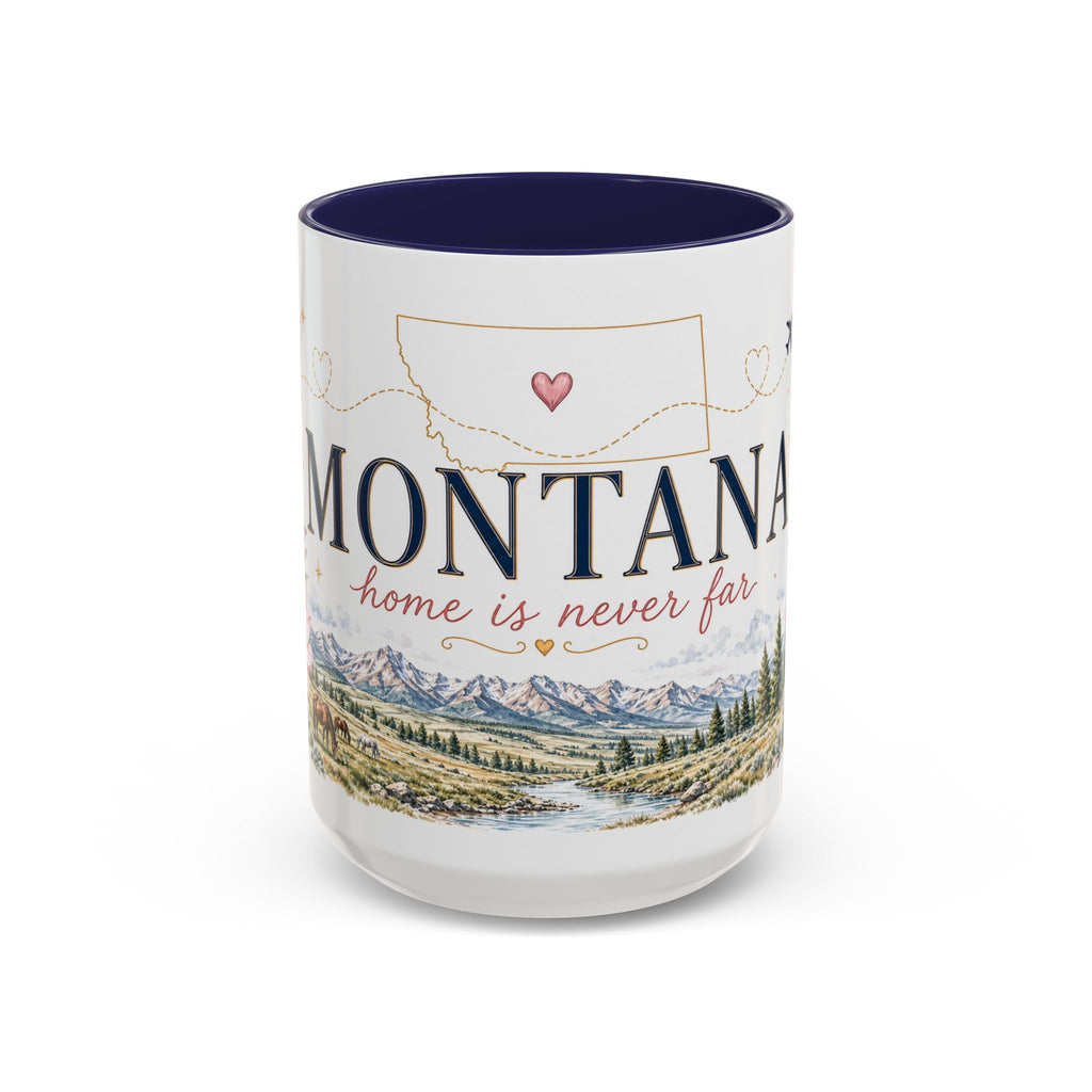 Montana Home State Mug | Moving Away, Long Distance Friendship Gift (11oz 15oz)