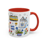 Munich Travel Mug | European City Souvenir Accent Coffee Mug | 11oz 15oz Ceramic Cup