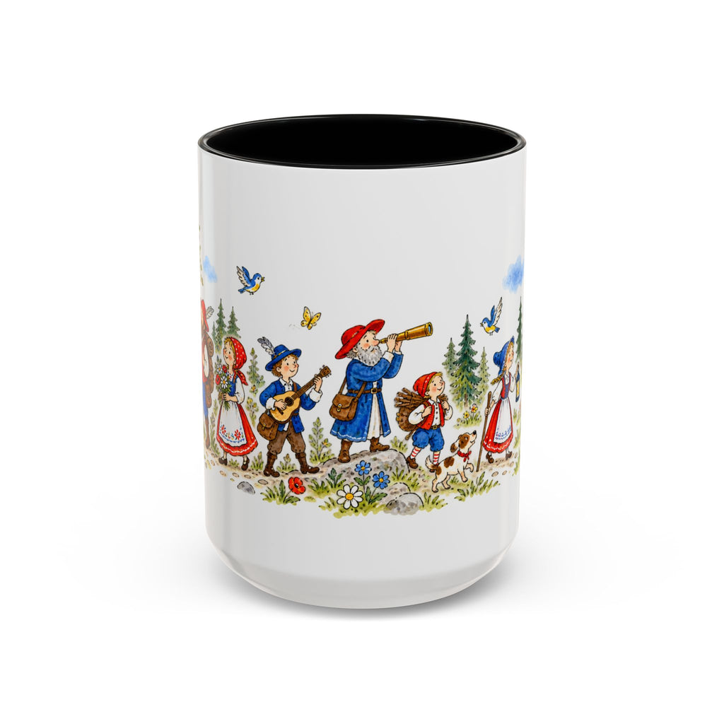The Six Servants Mug | Storybook Fairy Tale Accent Coffee Mug | EveryLegend