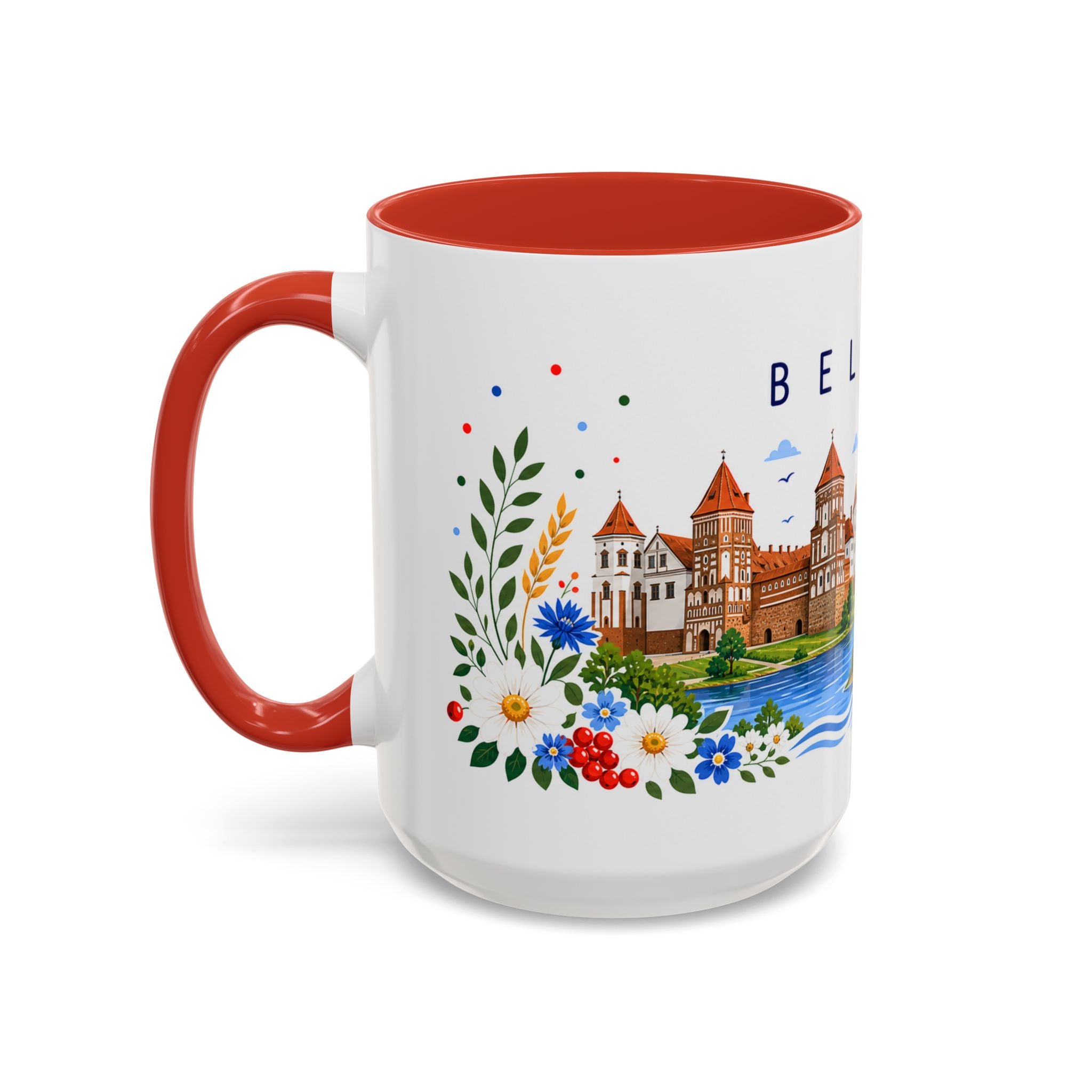 Belarus Coffee Mug | Travel Souvenir Accent Mug | Place Gift Ceramic Cup 11oz 15oz