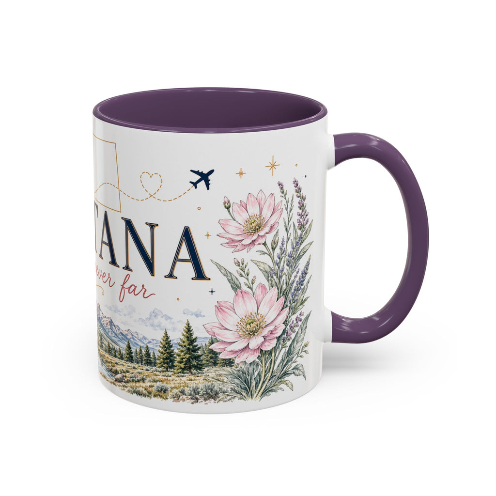 Montana Home State Mug | Moving Away, Long Distance Friendship Gift (11oz 15oz)