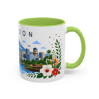 Cameroon Coffee Mug | Travel Souvenir Accent Mug | Place Gift Ceramic Cup 11oz 15oz