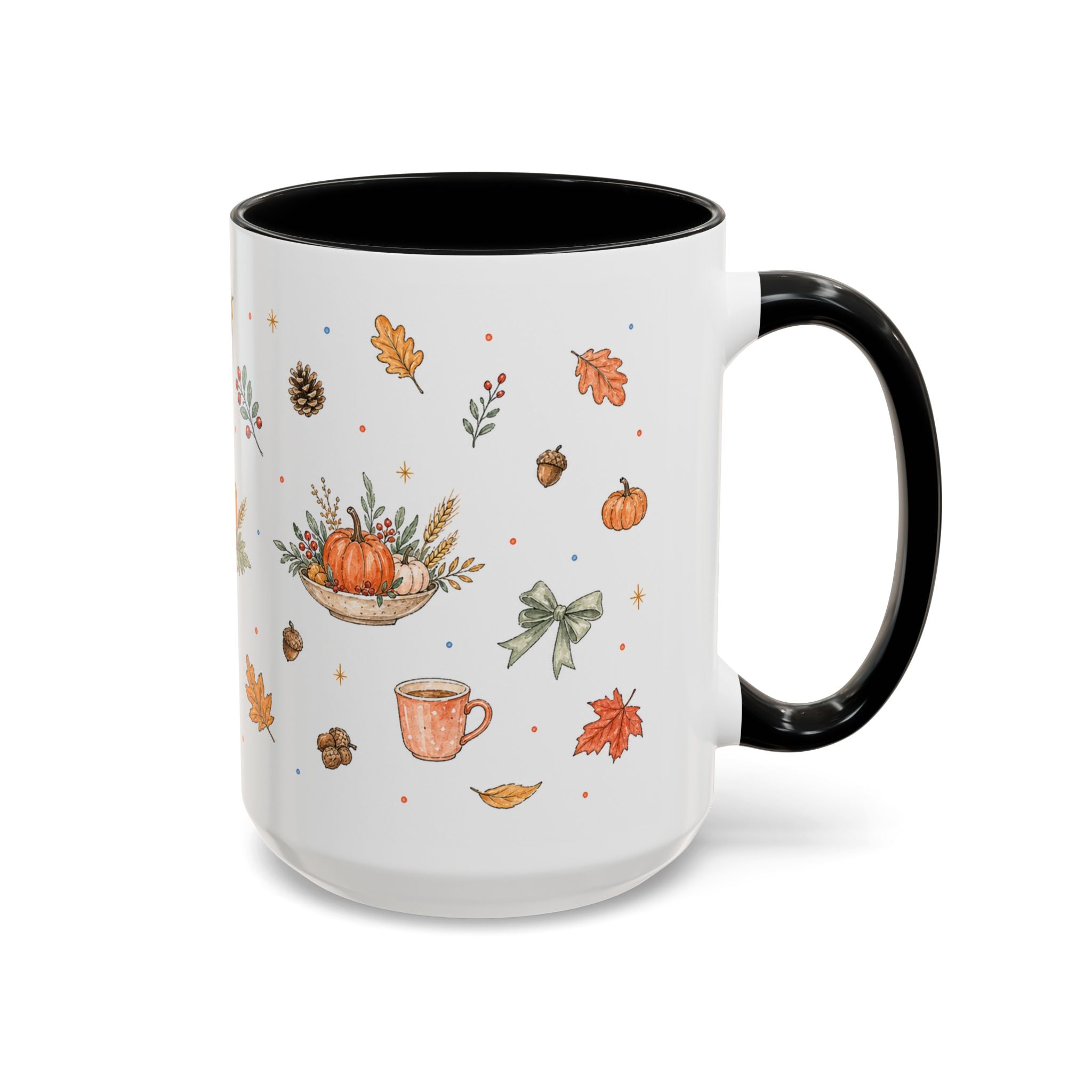 Thanksgiving Host Mug | Cozy Watercolor Gathering Gift | Autumn Accent Cup 11oz 15oz