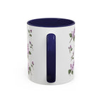 New Hampshire Purple Lilac Mug, State Flower Floral Coffee Cup, 11oz Botanical Gift